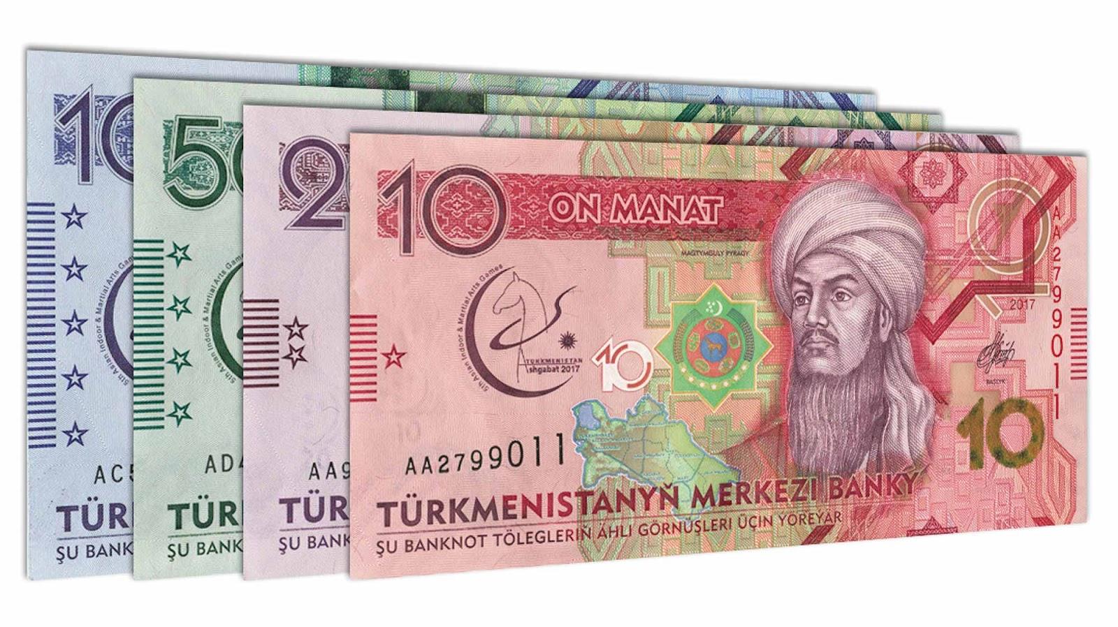 Turkmenistan Manat banknote series