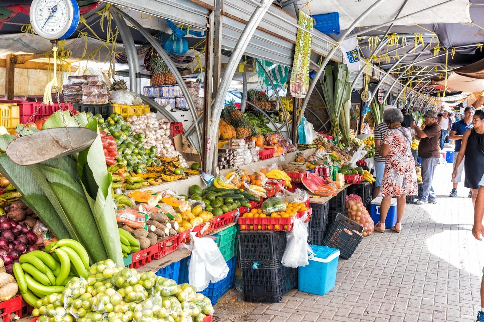 Willemstad, Curacao - The Floating Market In Punda