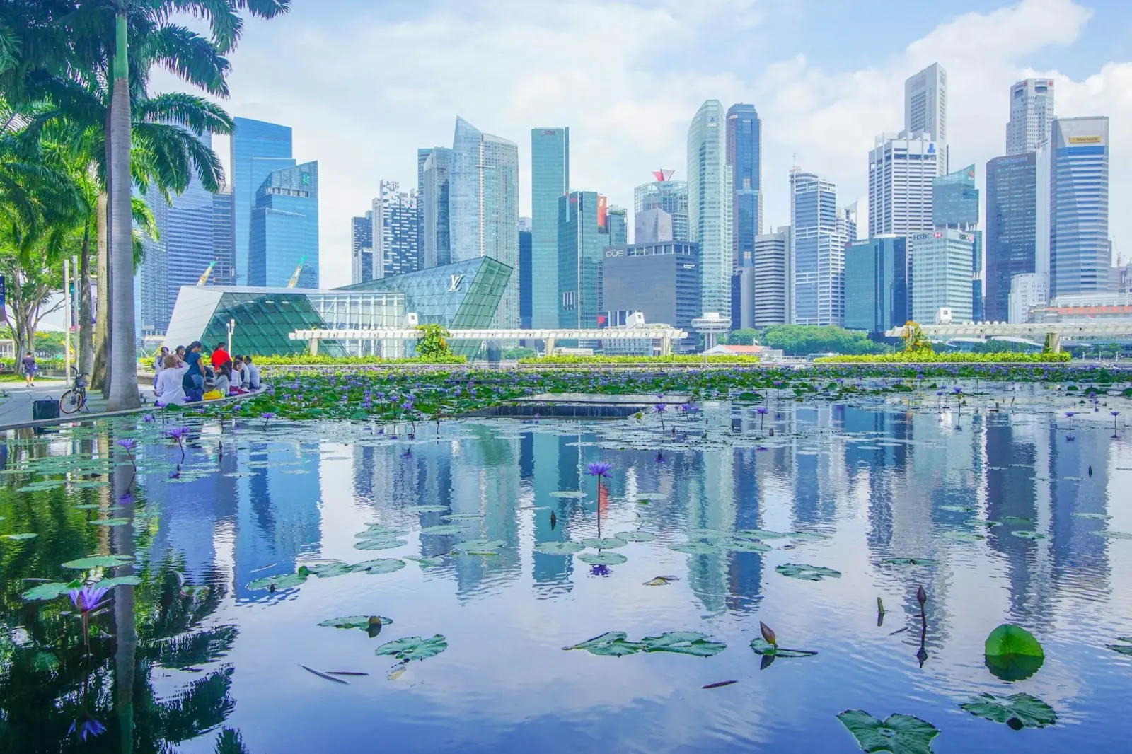 Singapore City Skyline
