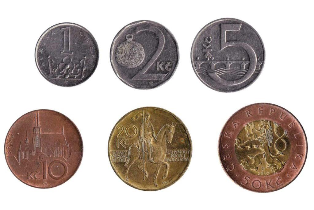 Czech Koruna coin series