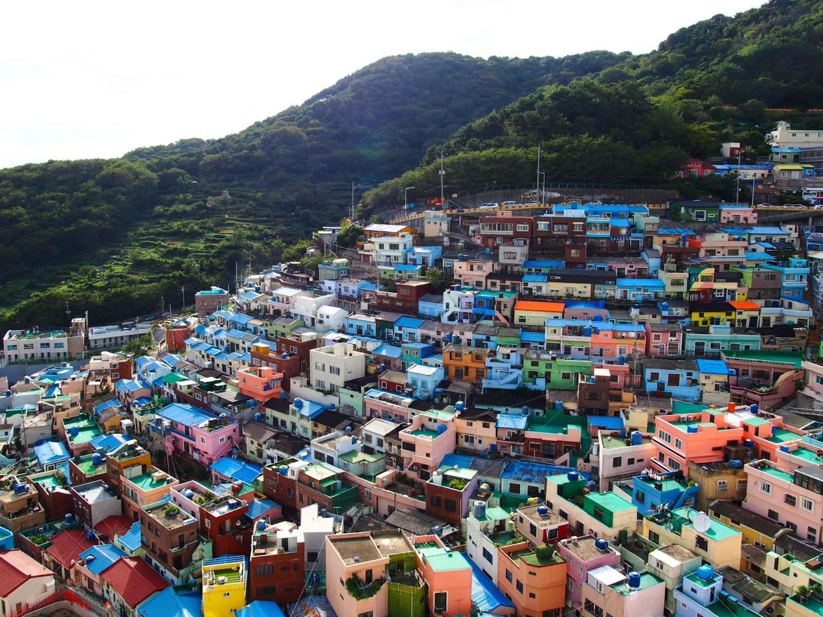 Busan Gamcheon Culture Village, the most colorful place in Busan, South Korea