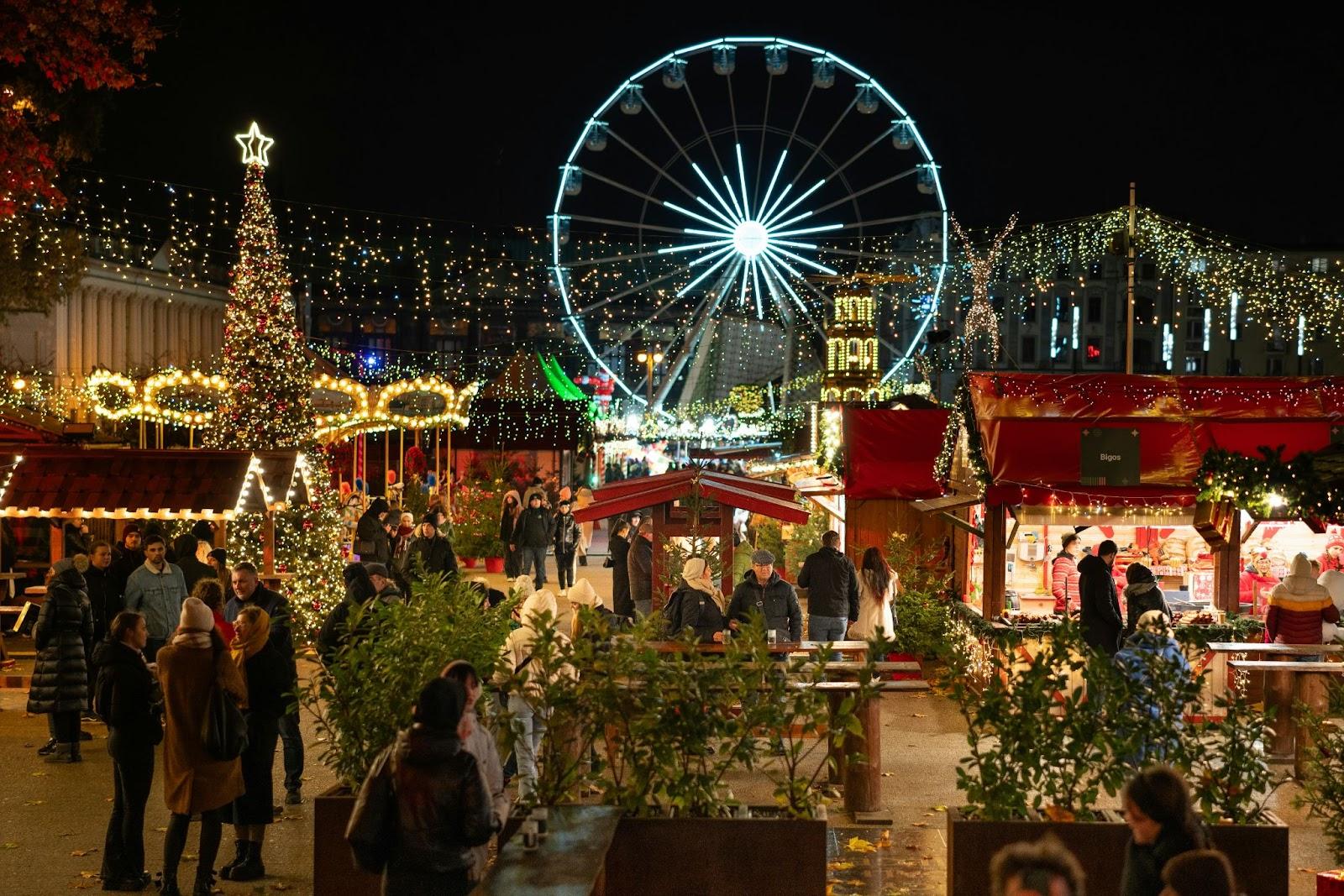 Christmas market Poznań, Poland