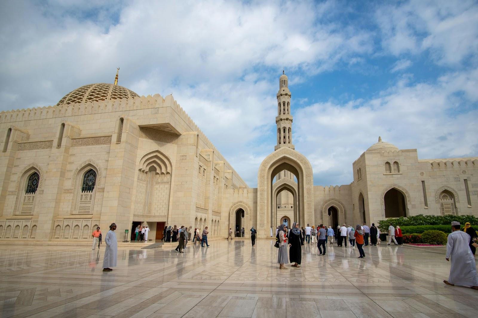 
Sultan Qaboos Mosque, Maskat, Oman