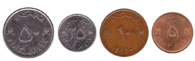 Omani Rial coins