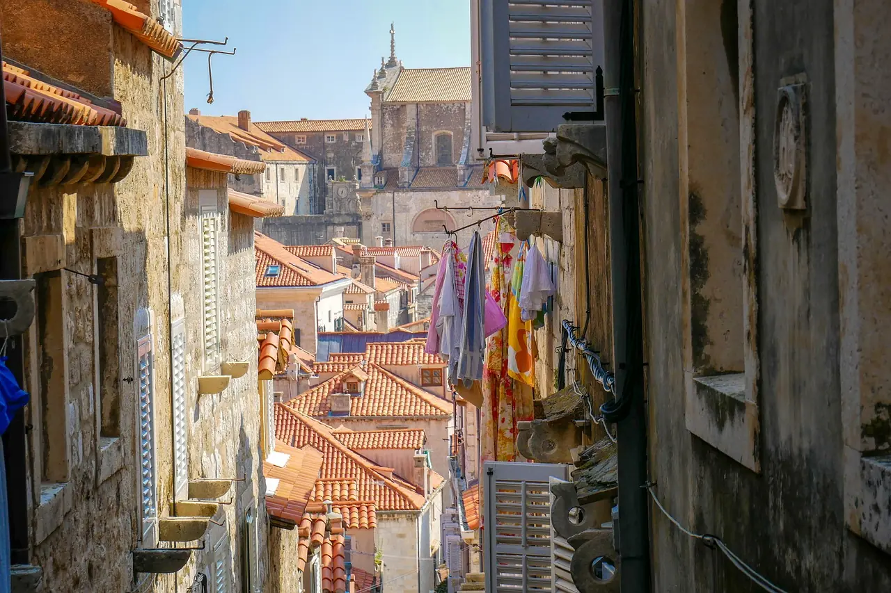 Dubrovnik city rooves