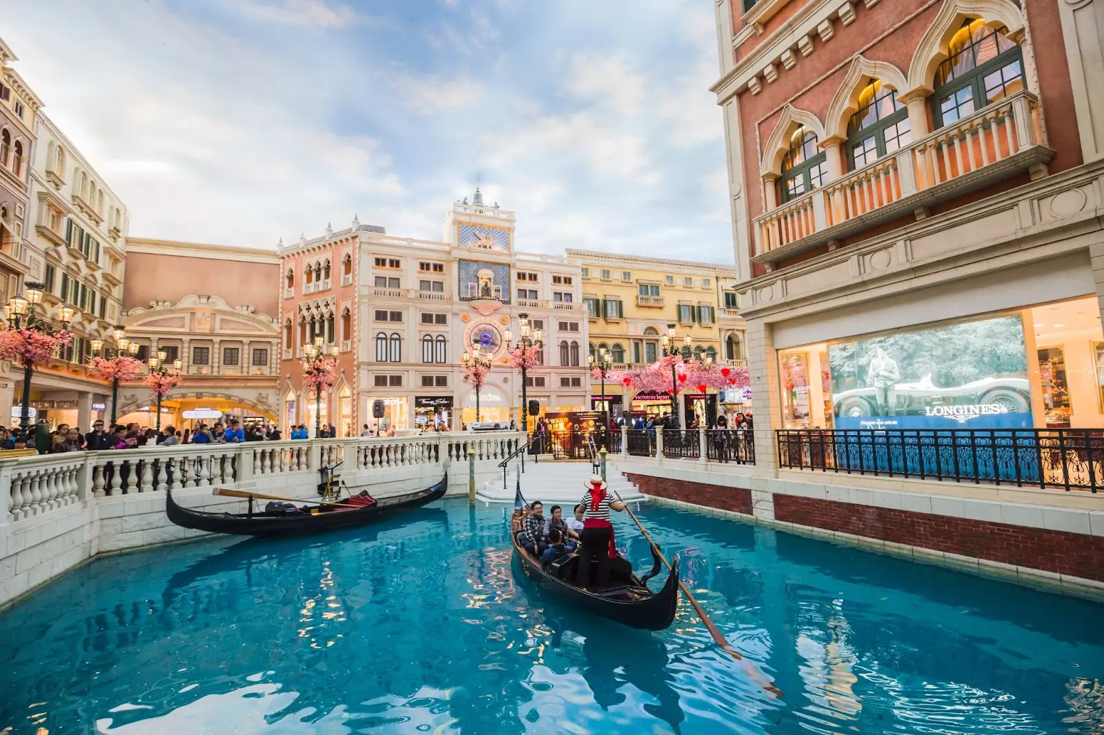 The Venetian Macau interior view.