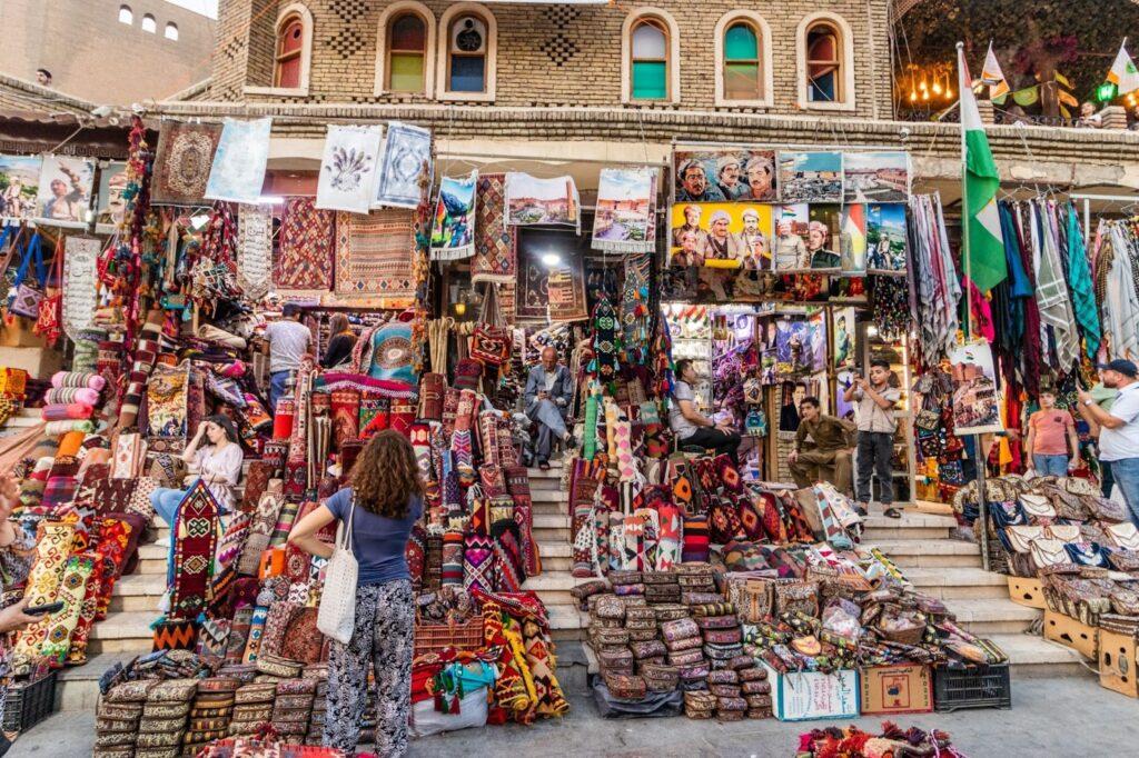 Carpet stores at Bakhi Shar