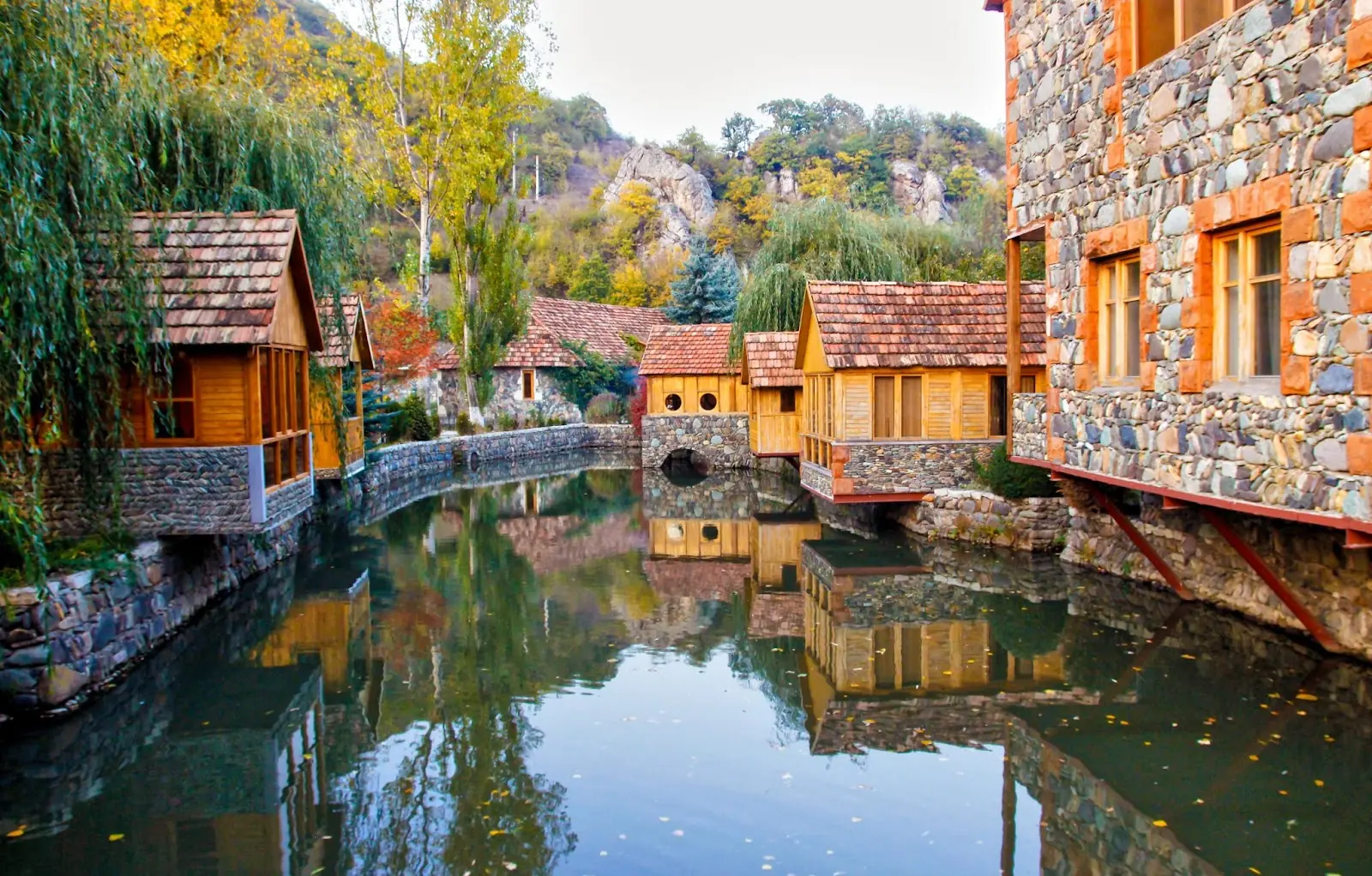 town of Dilijan, Armenia. Little Switzerland of Armenia