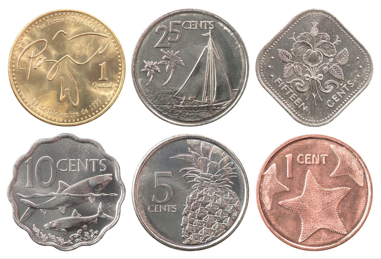 Bahamas coins