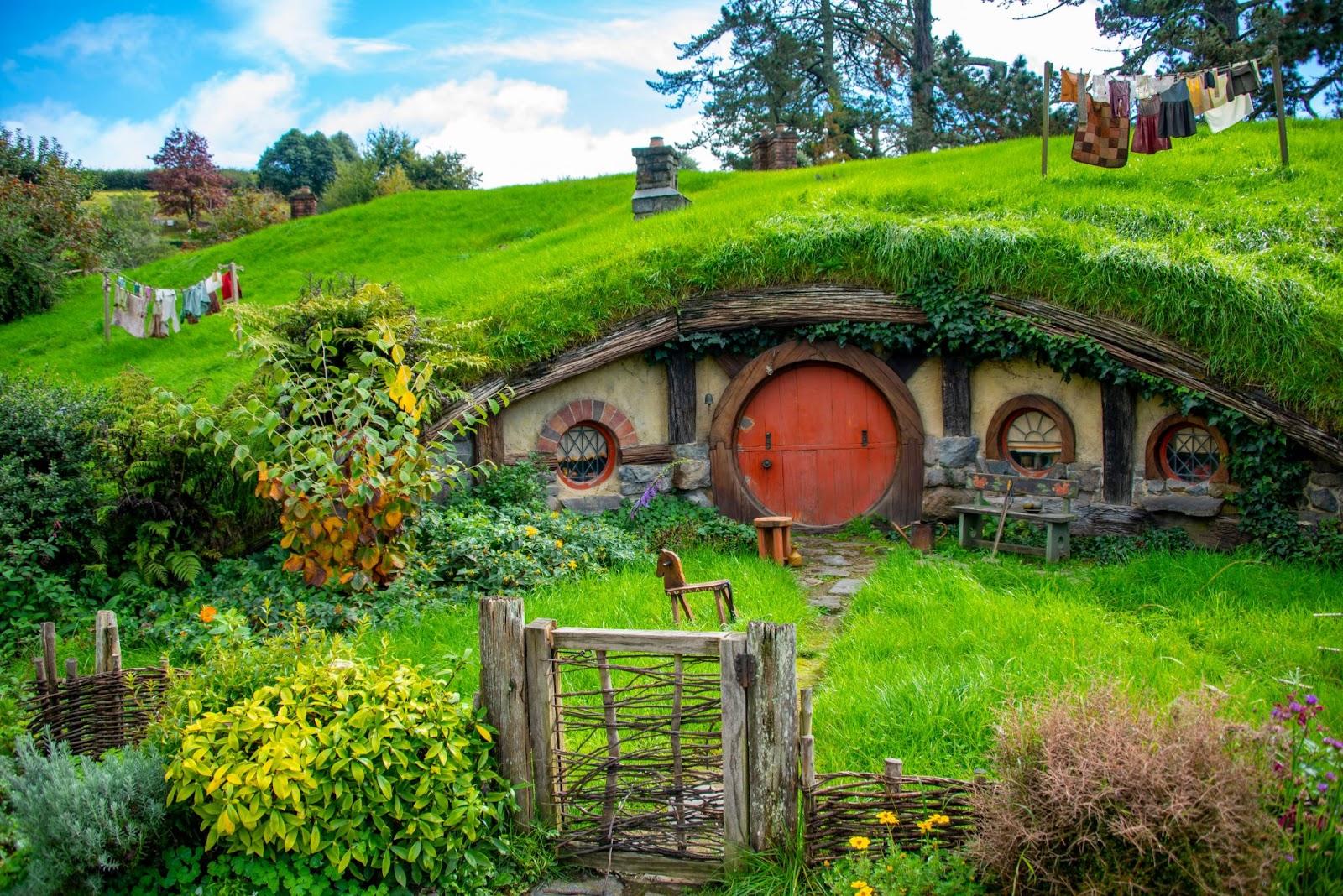 Hobbit Hole in Matamata - New Zealand