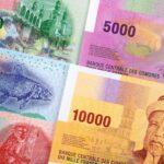 Comoros island banknotes
