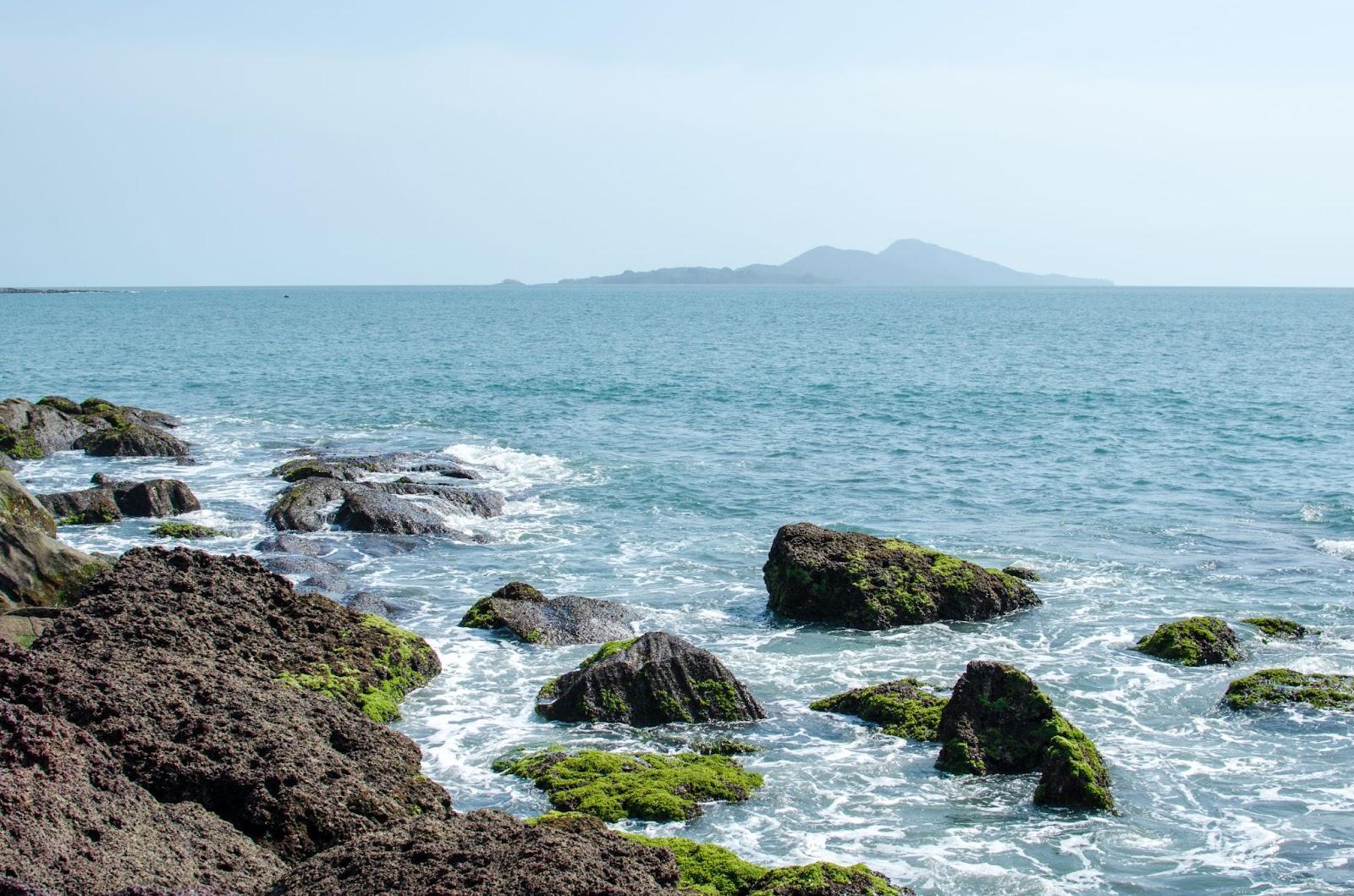 Banana Islands in Sierra Leone pictured from a distance