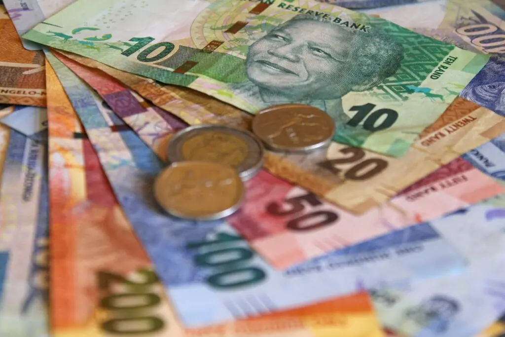 South Africa currency ZAR